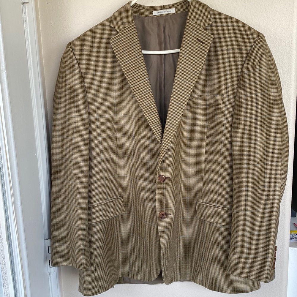 Lauren Ralph Lauren houndstooth checkered blazer